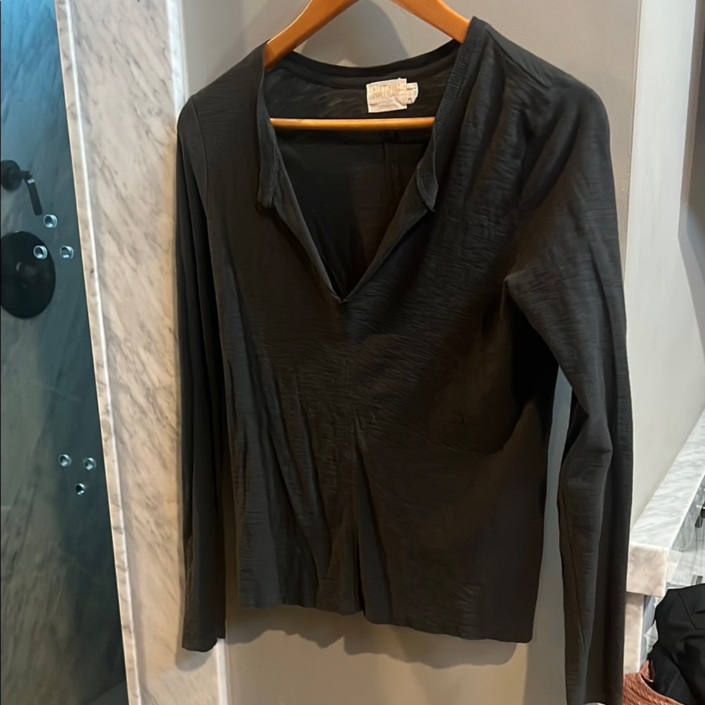 Elegant Black Long Sleeve Top